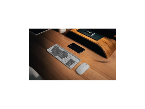 Green Lion Keyboard & Mouse Duo - Ergonomic, Slim Design - Gray Green Lion Keyboard & Mouse Duo - Ergonomic, Slim Design - Gray